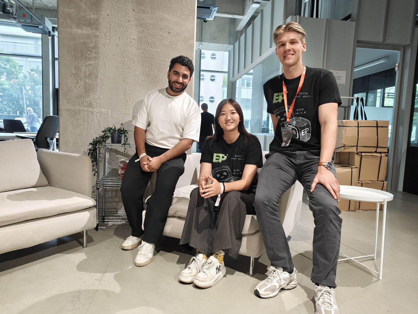 The Eatingpapers team at SummerUp